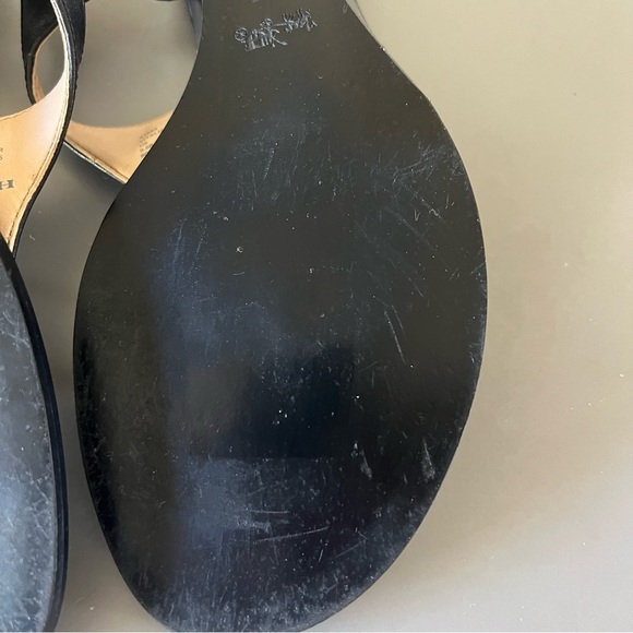 Coach Black Leather Sandals - Picture 9 of 14